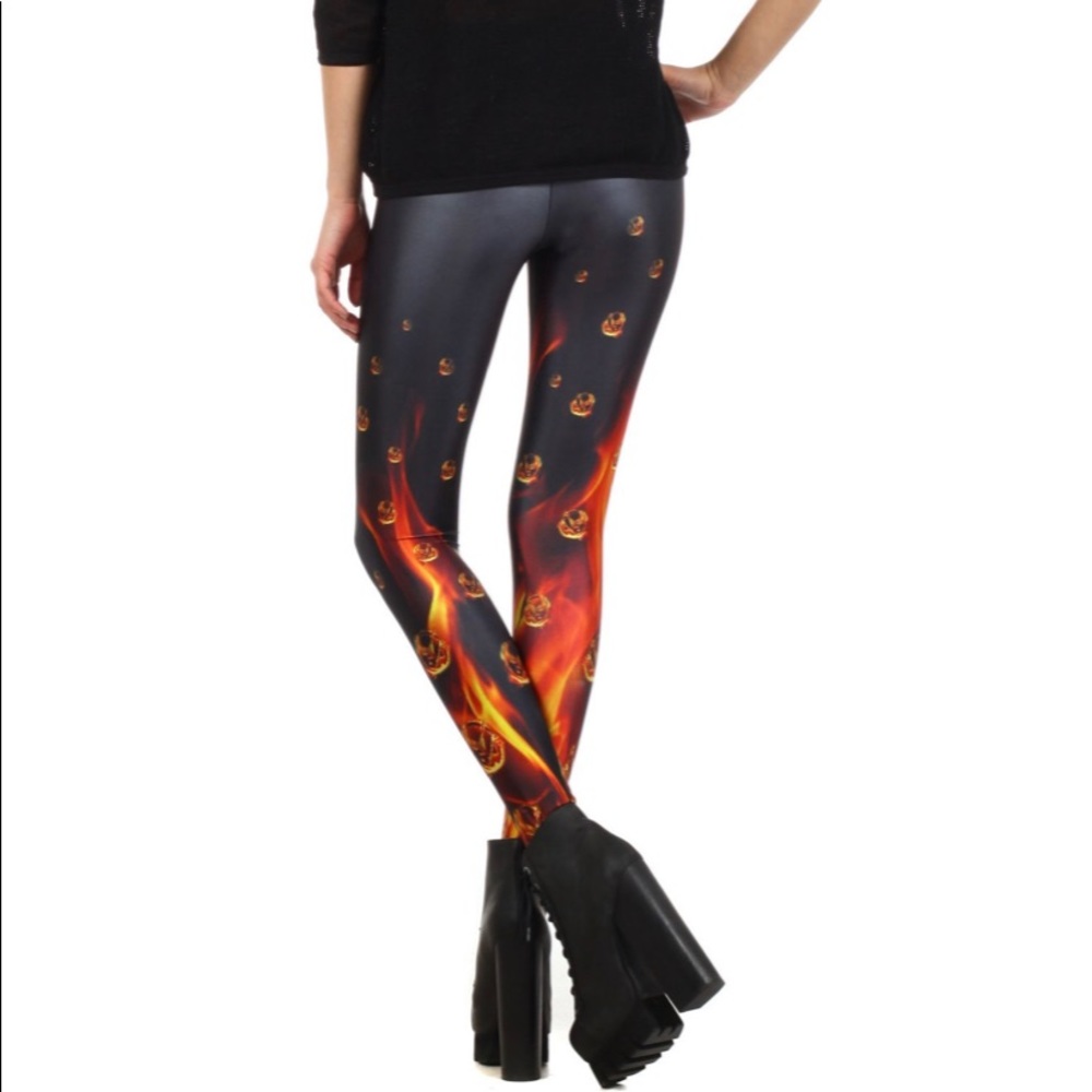 POPRAGEOUS CATCHING FIRE LEGGINGS